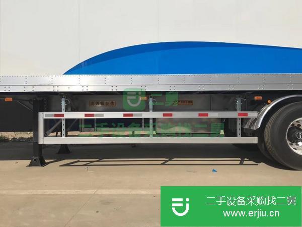 廣東出售二手13.6米鋁合金一體掛冷藏車