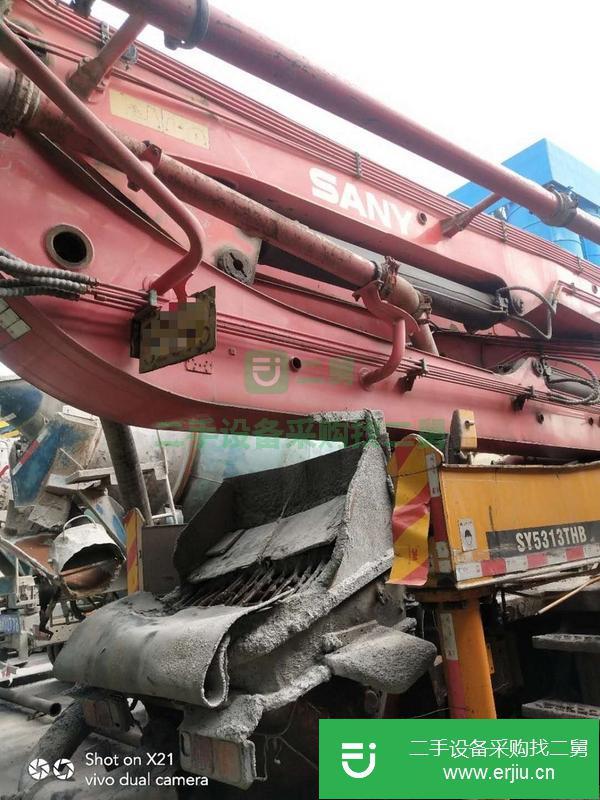廣西出售二手三一46米泵車