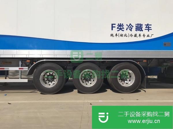 廣東出售二手13.6米鋁合金一體掛冷藏車