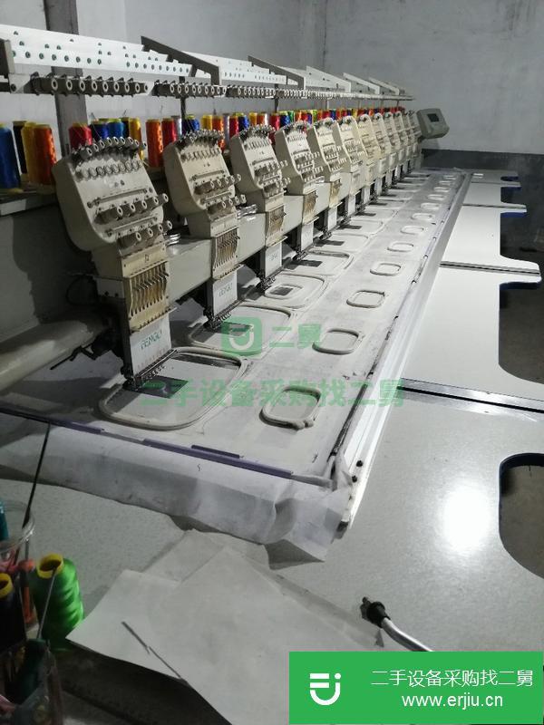 山東出售二手私服自動剪線繡花機