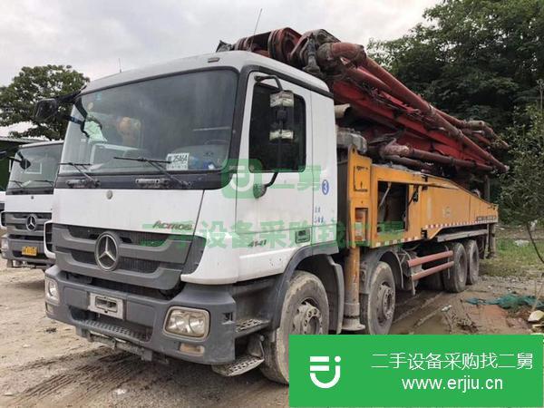 湖南出售二手三一奔馳56米泵車