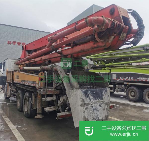 湖南出售二手三一37米泵車
