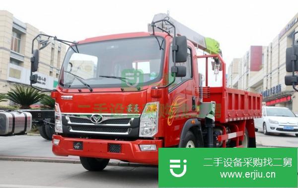 河南出售二手重汽豪曼5噸隨車吊