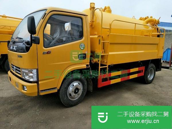 江蘇出售二手東風藍牌清洗吸污車
