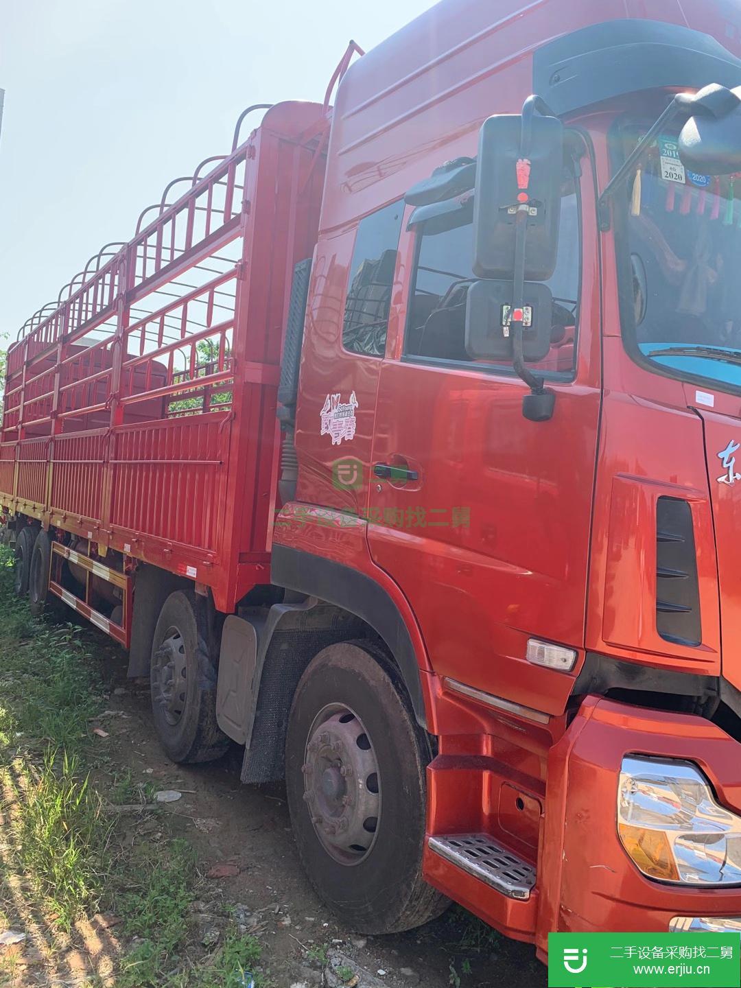 江西出售二手東風(fēng)天龍高欄載貨車
