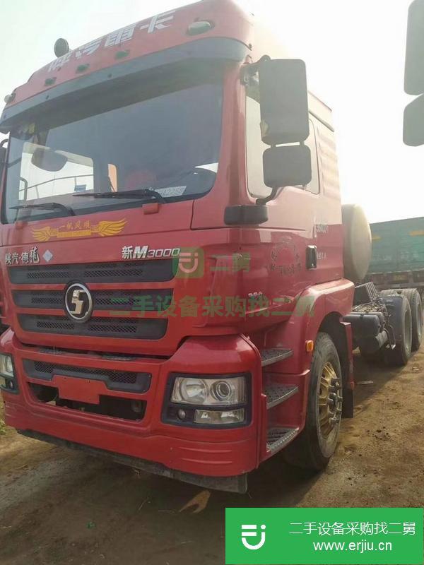 河北出售二手德龍380雙驅牽引車