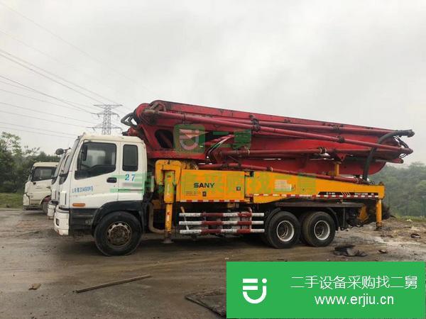 浙江出售二手三一五十鈴46米泵車
