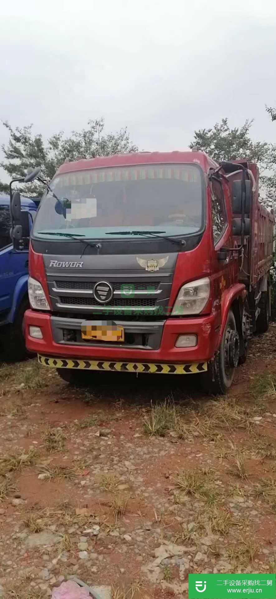 江西出售二手福田瑞沃自卸車
