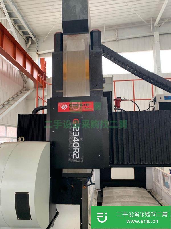 浙江出售二手2×4米數(shù)控龍門銑床