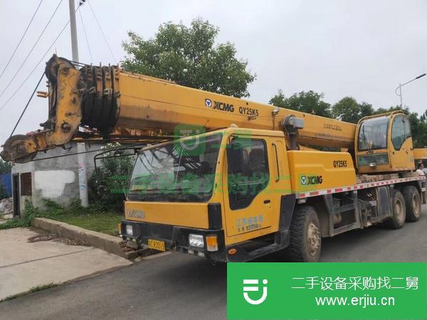 江蘇出售二手徐工25k5手汽車吊