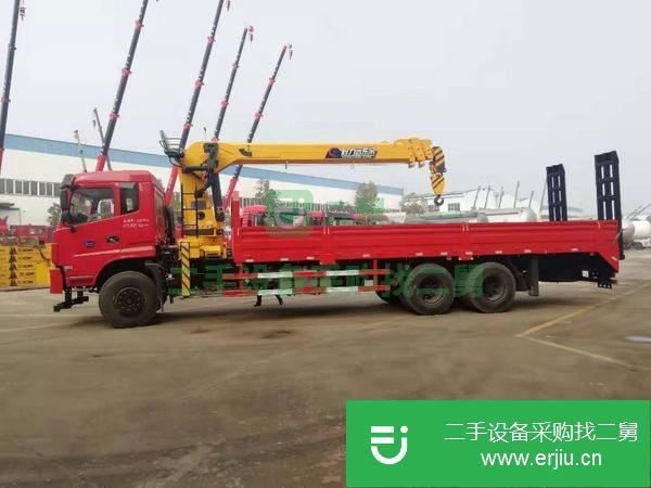 廣西出售二手東風(fēng)12噸隨車吊