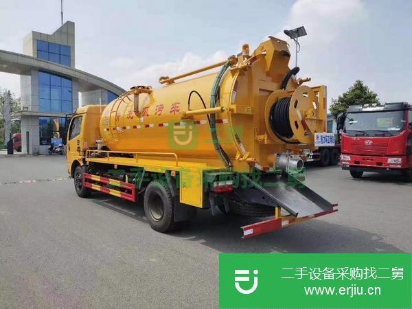 湖北出售二手8方清洗吸污車