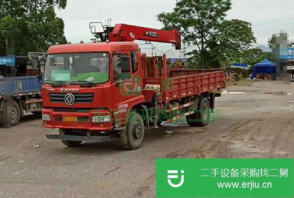 廣西出售二手國五8噸程力隨車吊
