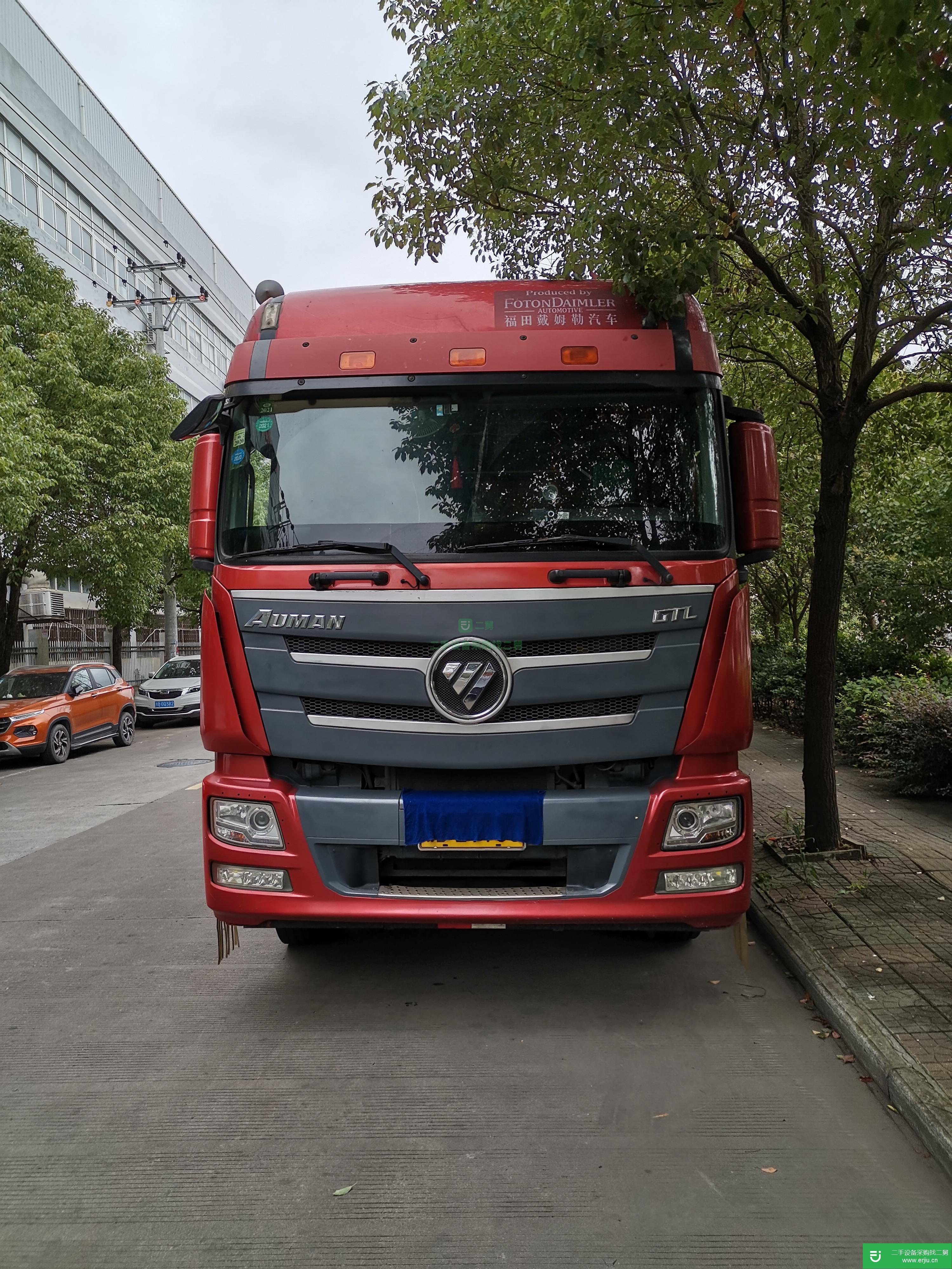安徽出售二手福田歐曼310馬力貨車
