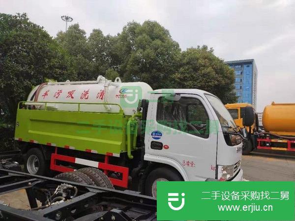 湖北出售二手小多利卡5方清洗吸污車