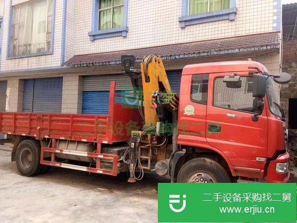 廣西出售二手東風后單橋6.3噸隨車吊