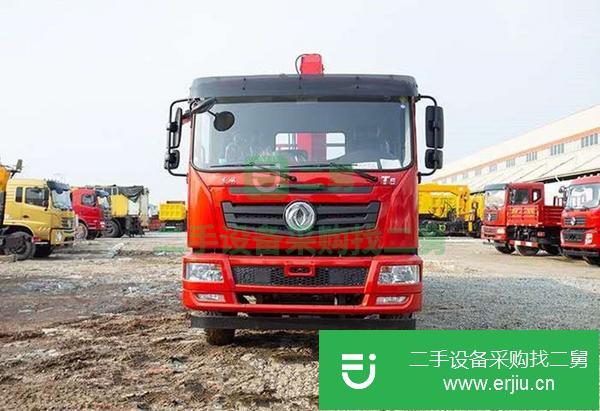 浙江出售二手東風單橋8噸隨車吊