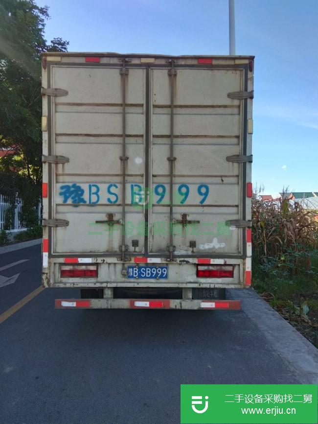 河南出售二手江淮駿鈴廂式貨車