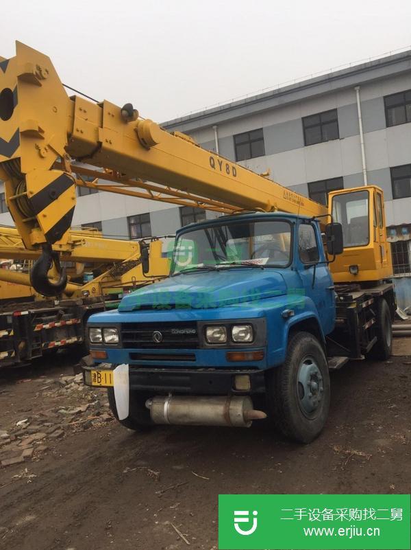 天津出售二手8噸徐工吊車