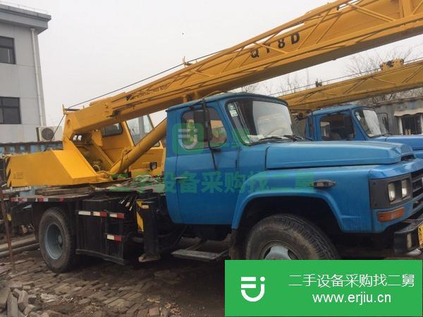 天津出售二手8噸徐工吊車