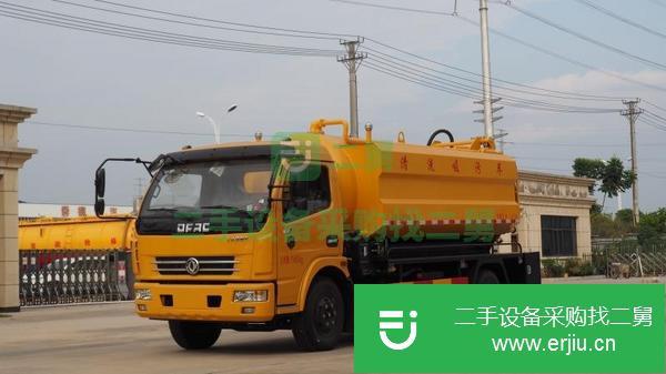 福建出售二手8方清洗吸污車