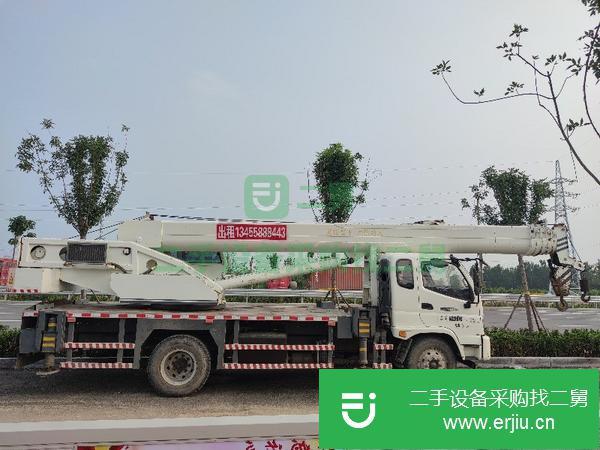 山東出售二手十六噸吊車，全手續