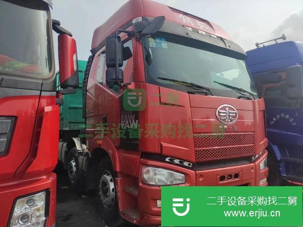 河北出售二手解放國四半掛車