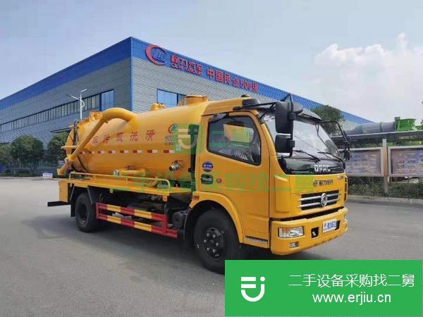 湖北出售二手8方清洗吸污車