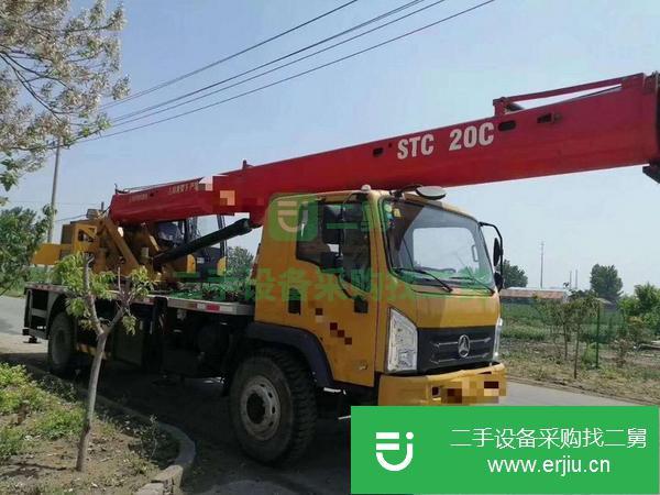 河北出售二手三一吊車12噸