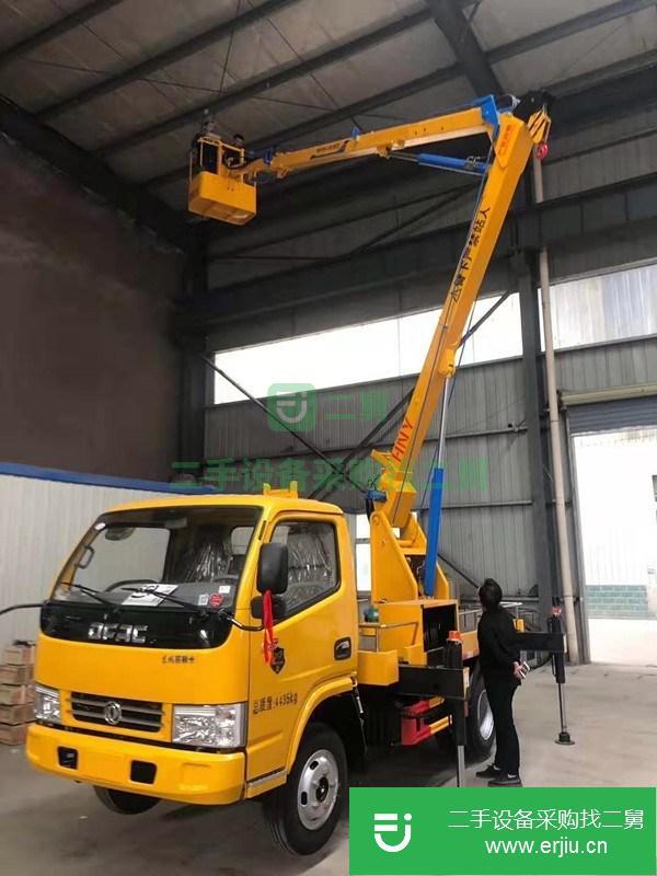 青海出售二手江鈴高空作業工程車