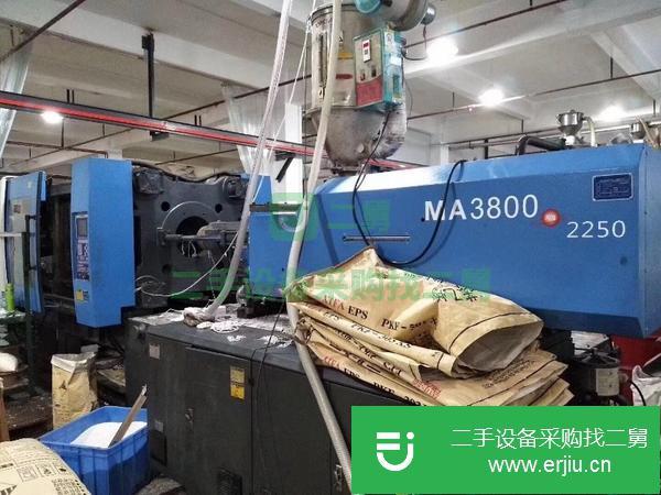 湖北出售二手海天380噸注塑機