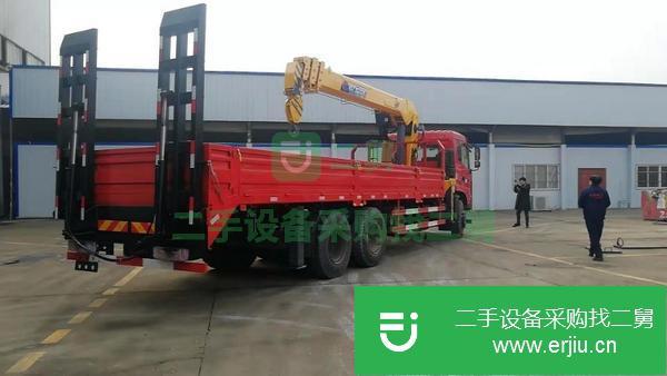 廣西出售二手東風(fēng)12噸隨車吊