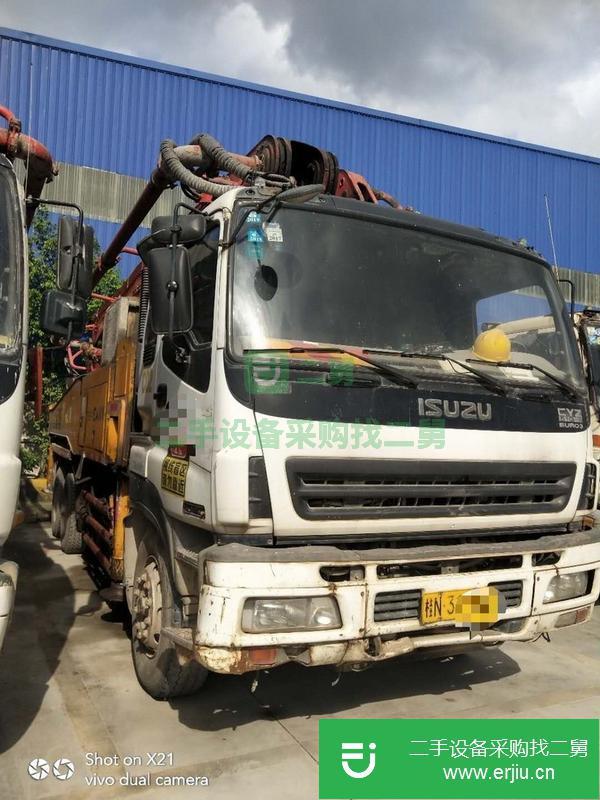 廣西出售二手三一46米泵車