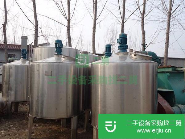 山東出售二手不銹鋼發酵罐