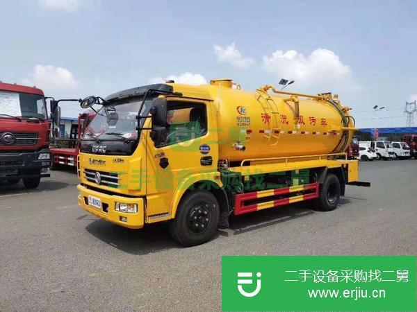 湖北出售二手8方清洗吸污車