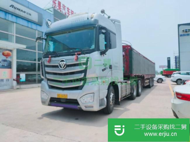 江西出售二手福田歐曼半掛車