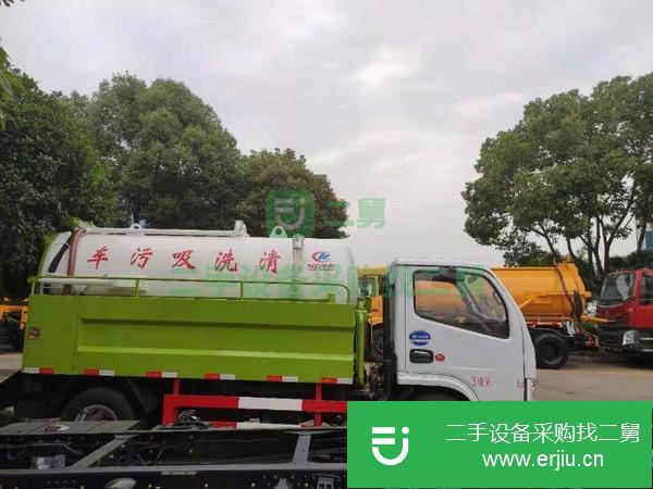 湖北出售二手小多利卡5方清洗吸污車