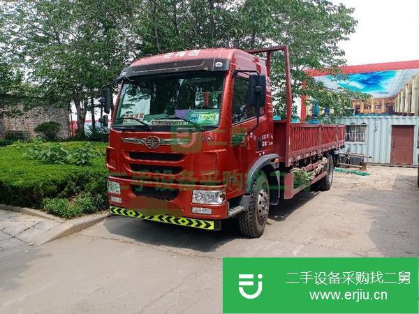 山東出售二手6.8米平板貨車