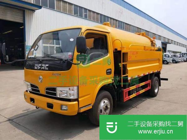 陜西出售二手國六多利卡6方清洗吸污車