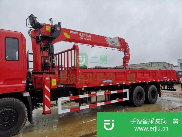 廣西出售二手東風錦程后八輪隨車吊12噸