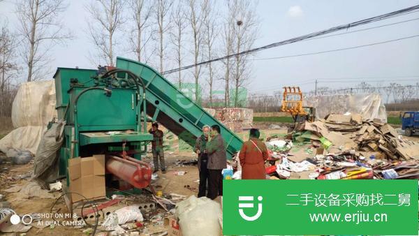 河南出售二手廢紙打包機