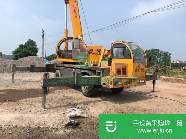 山東出售二手四通12噸吊車