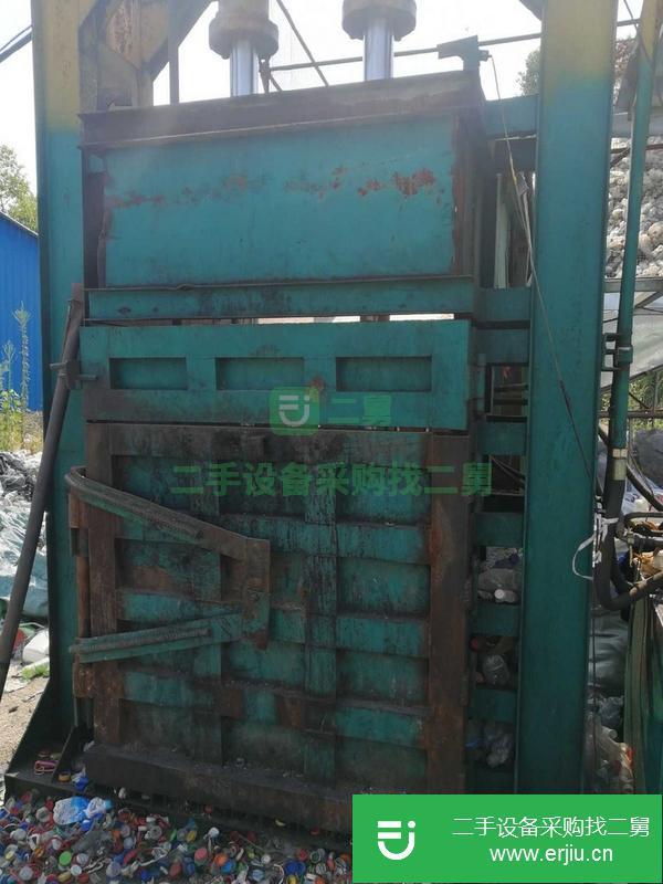 湖北出售二手160噸礦泉水瓶打包機