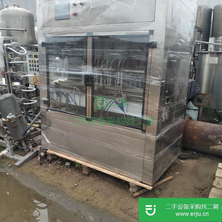 山東出售二手果肉果汁熱灌裝機