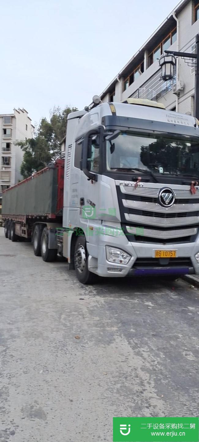 江西出售二手福田歐曼半掛車