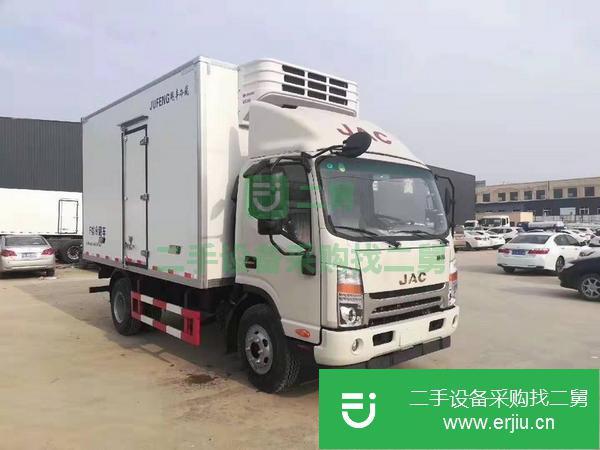 河南出售二手4米2江淮帥鈴國五海鮮牛奶運輸冷藏車