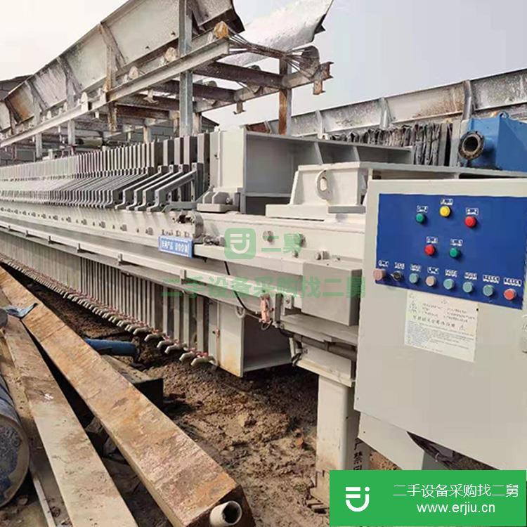 山東出售二手隔膜壓濾機