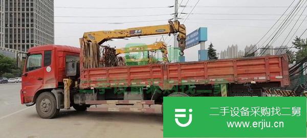 湖北出售二手6.3噸隨車吊