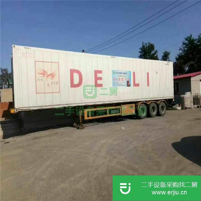 山東出售二手冷藏箱半掛車