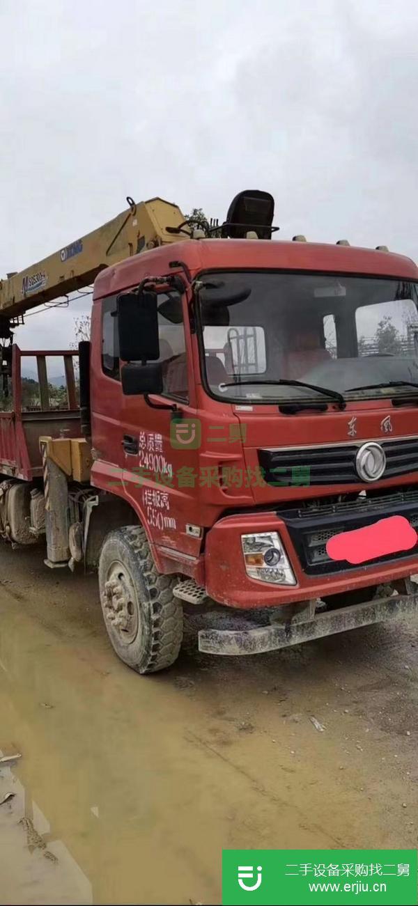 湖北出售二手徐工12噸隨車吊
